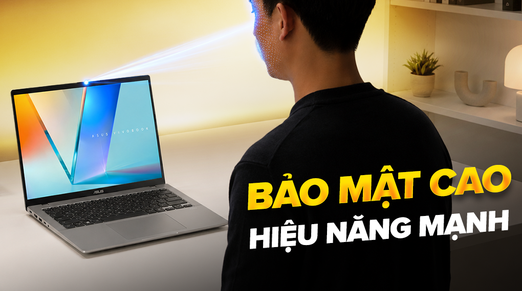 Laptop Asus Vivobook S14 S3407CA - LY096WS (Ultra 7 255H, 16GB, 512GB, WUXGA, OfficeH24+365, Win11)