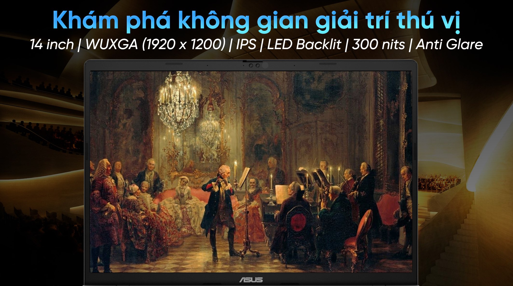 ASUS VivoBook S3407CA: i5 13450H/16G/512G/14in FHD+ IPS/BH lâu 33th !! - 6