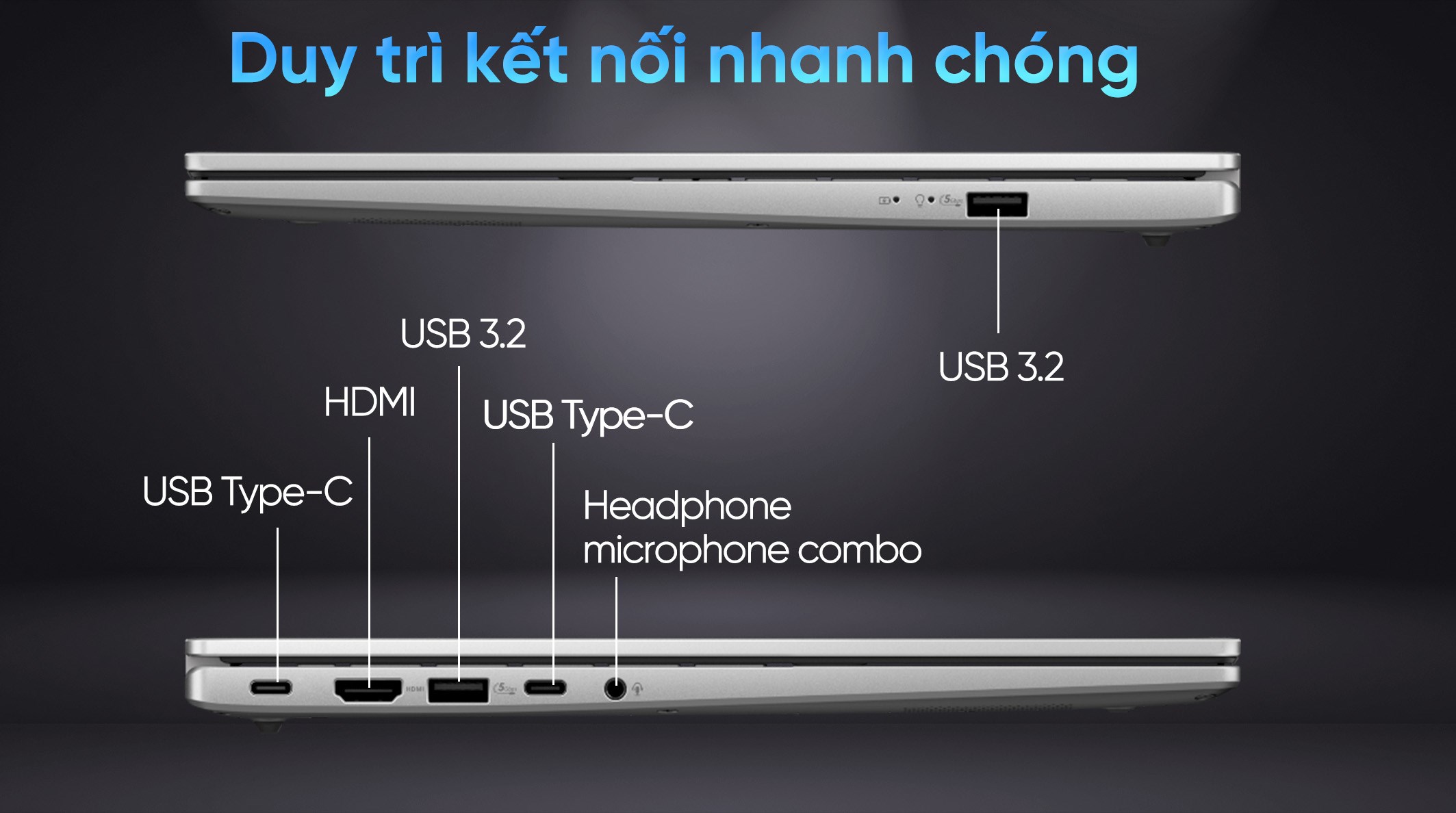 Laptop Asus Vivobook S14 S3407CA - LY096WS (Ultra 7 255H, 16GB, 512GB, WUXGA, OfficeH24+365, Win11)