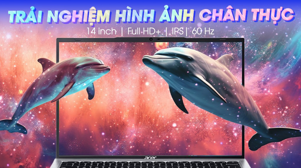 Laptop Acer Aspire Lite 14 AL14 51P 35QD - NX.J84SV.001 (i3 1305U, 8GB, 512GB, Full HD+, Win11)