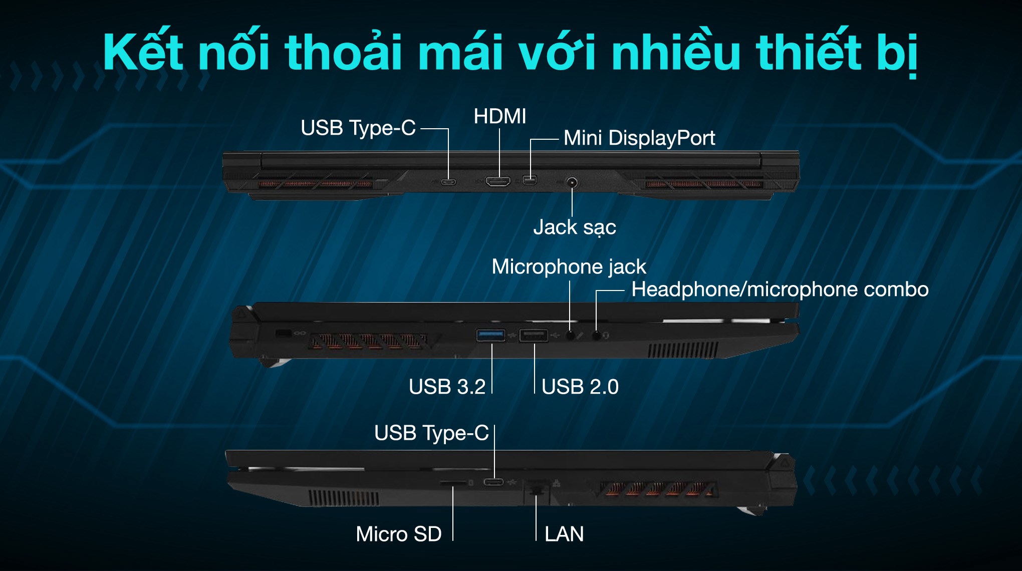 Laptop GIGABYTE Gaming G6 KF RC56 - 9RC56KF0HJIIXIVN000 (i7 13620H, 16GB, 512GB, RTX 4060 8GB, WUXGA 165Hz, Win11)