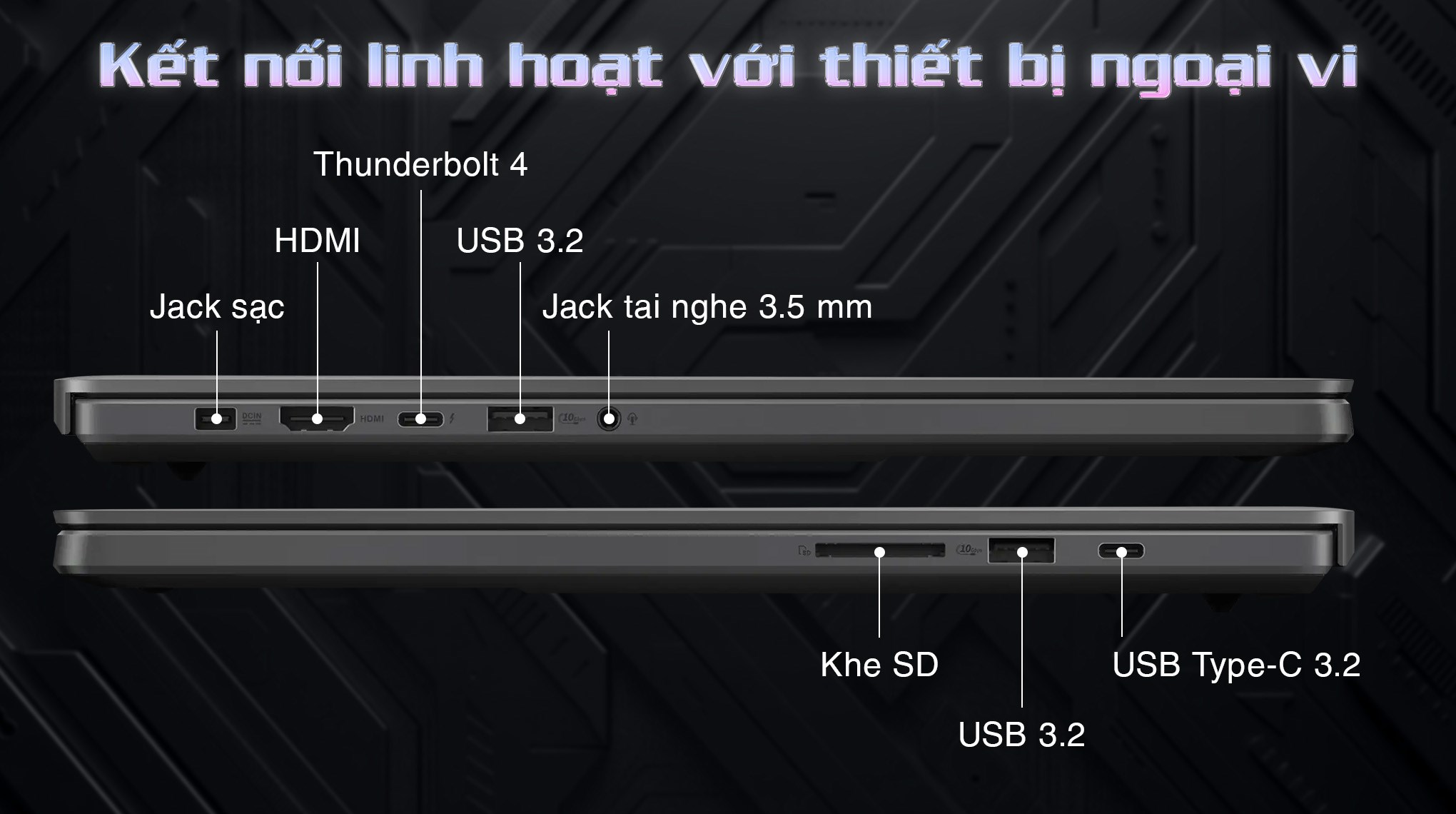 Laptop Asus Gaming ROG Zephyrus G16 GU605CM - QR078W (Ultra 9 285H, 32GB, 1TB, RTX 5060 8GB, WQXGA OLED 240Hz, Win11)