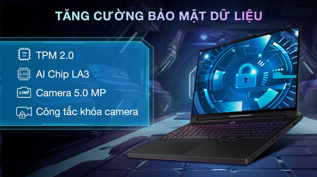 Laptop Lenovo Gaming Legion Pro 7 16IAX10H - 83F5008VVN (Ultra 9 275HX, 32GB, 1TB, RTX 5070Ti 12GB, WQXGA OLED 240Hz, OfficeH24, Win11)