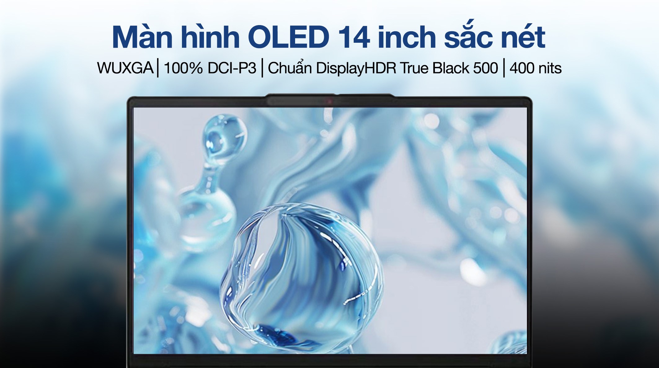 Laptop Lenovo IdeaPad Slim 5 OLED 14AKP10 - 83HX0065VN (R5 AI 340, 32GB, 512GB, WUXGA OLED, Win11)