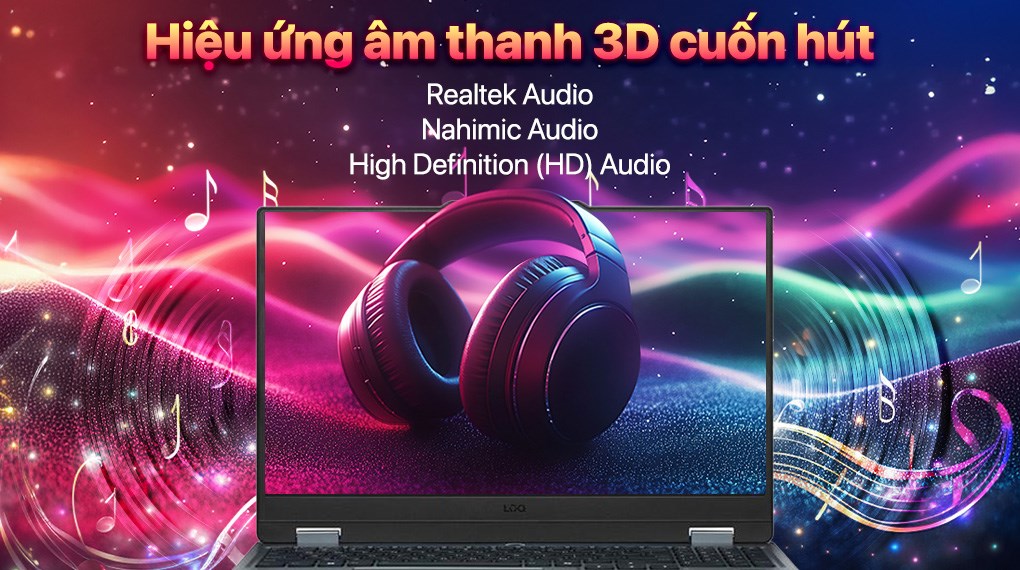 Laptop Lenovo Gaming LOQ 15ARP9 - 83JC00HYVN (R5 7235HS, 24GB, 512GB, RTX 3050 6GB, Full HD 144Hz, Win11)