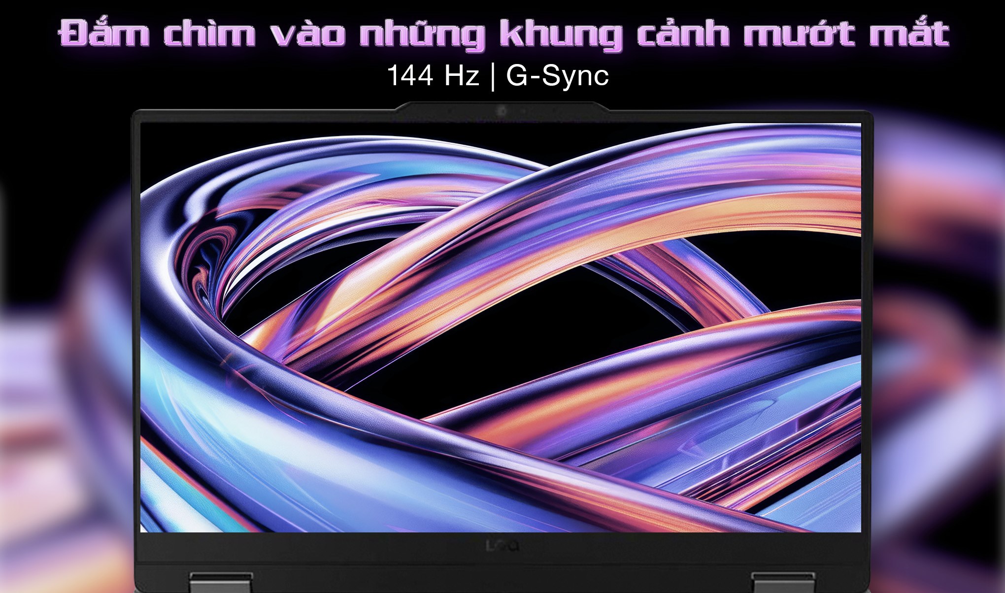 Lenovo Gaming LOQ 15IRX9 - 83DV0196VN (i7 13650HX, 24GB, 1TB, RTX 4050 6GB, Full HD 144Hz, Win11) - 4