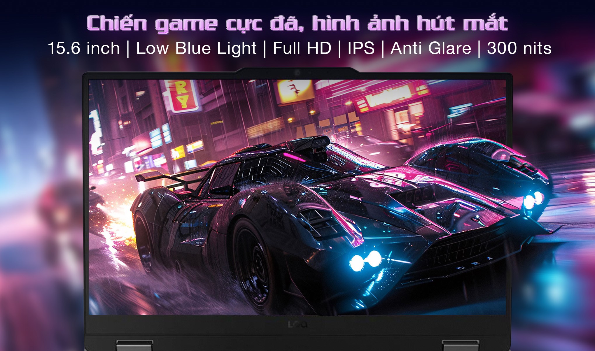 Lenovo Gaming LOQ 15IRX9 - 83DV0196VN (i7 13650HX, 24GB, 1TB, RTX 4050 6GB, Full HD 144Hz, Win11) - 5