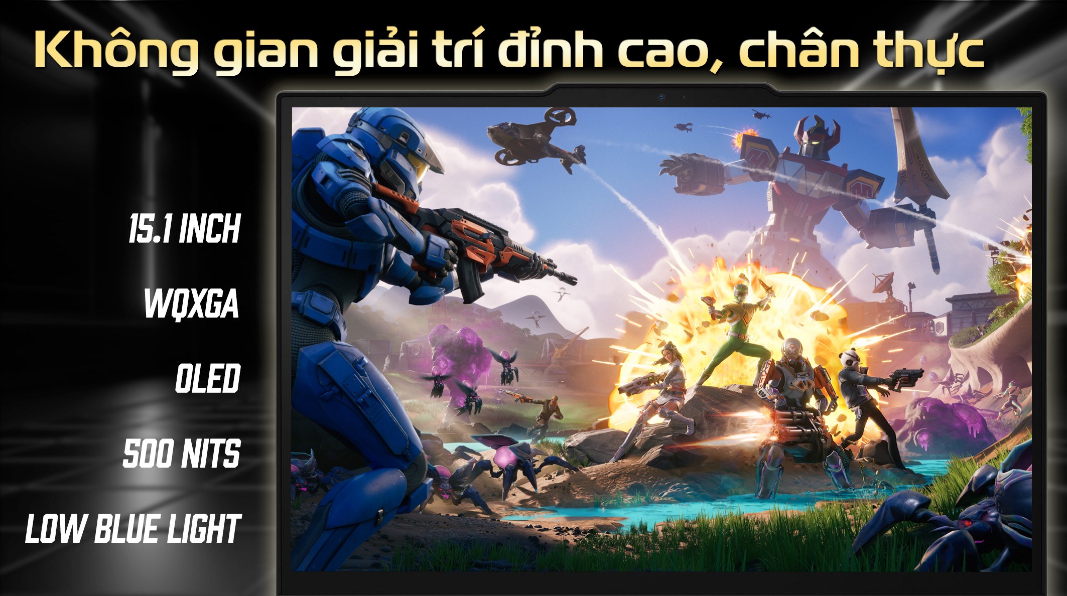 Laptop Lenovo Gaming Legion 5 15IRX10 - 83LY004JVN (i7 14700HX, 24GB, 1TB, RTX 5060 8GB, WQXGA OLED 165Hz, OfficeH24, Win11) - 5