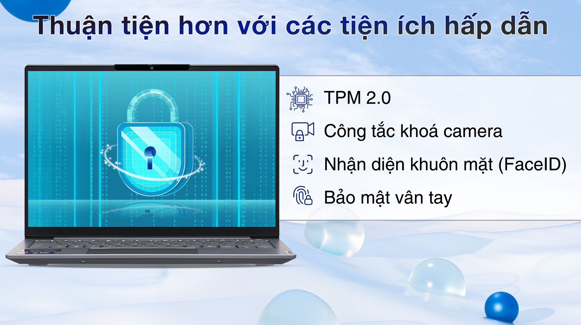 Laptop Lenovo ThinkBook 14 - 21SJ006YVN (Ultra 7 255H, 32GB, 1TB, WUXGA, Win11)