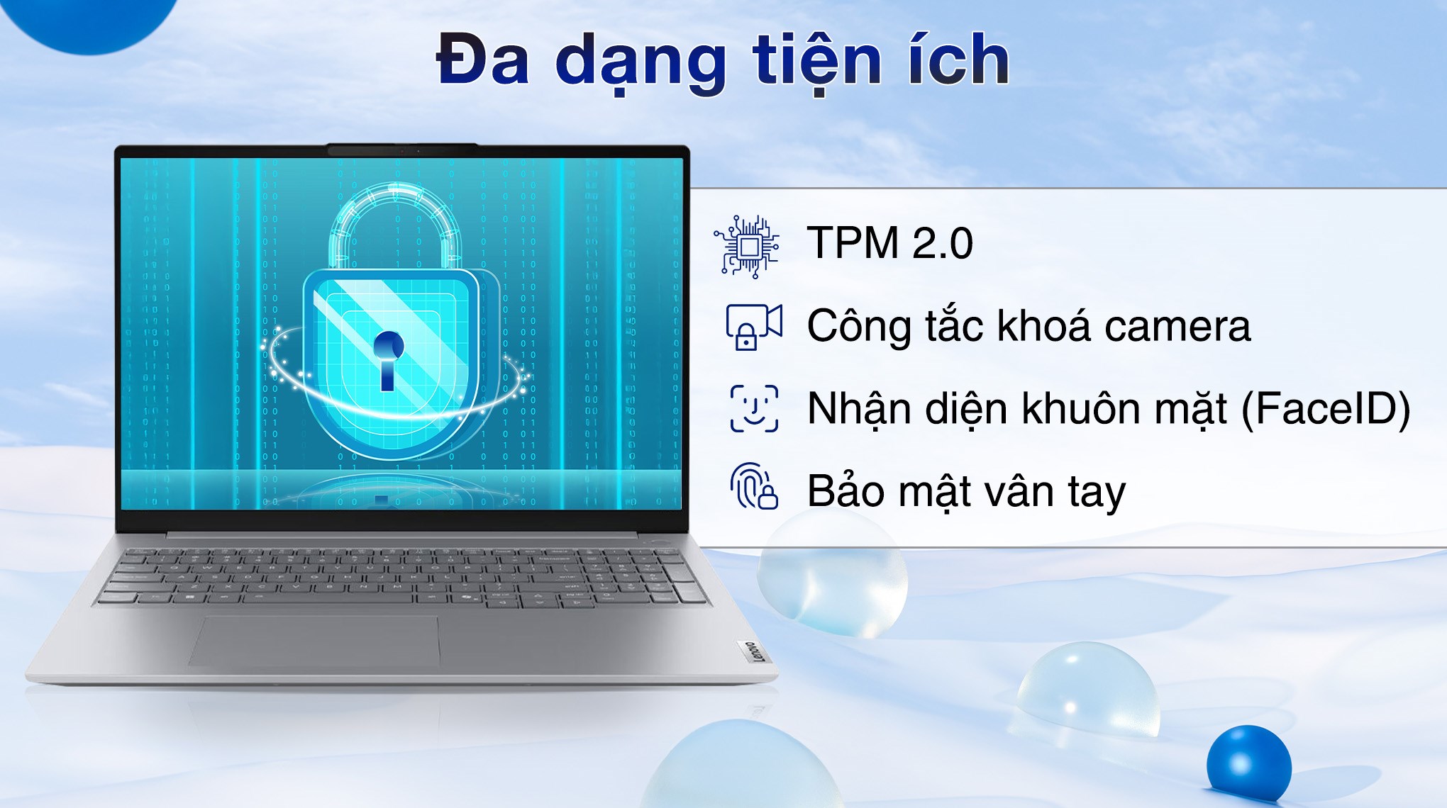 Laptop Lenovo ThinkBook 16 G8 IRL - 21SH0097VN (Core 5 210H, 16GB, 512GB, WUXGA, Win11)
