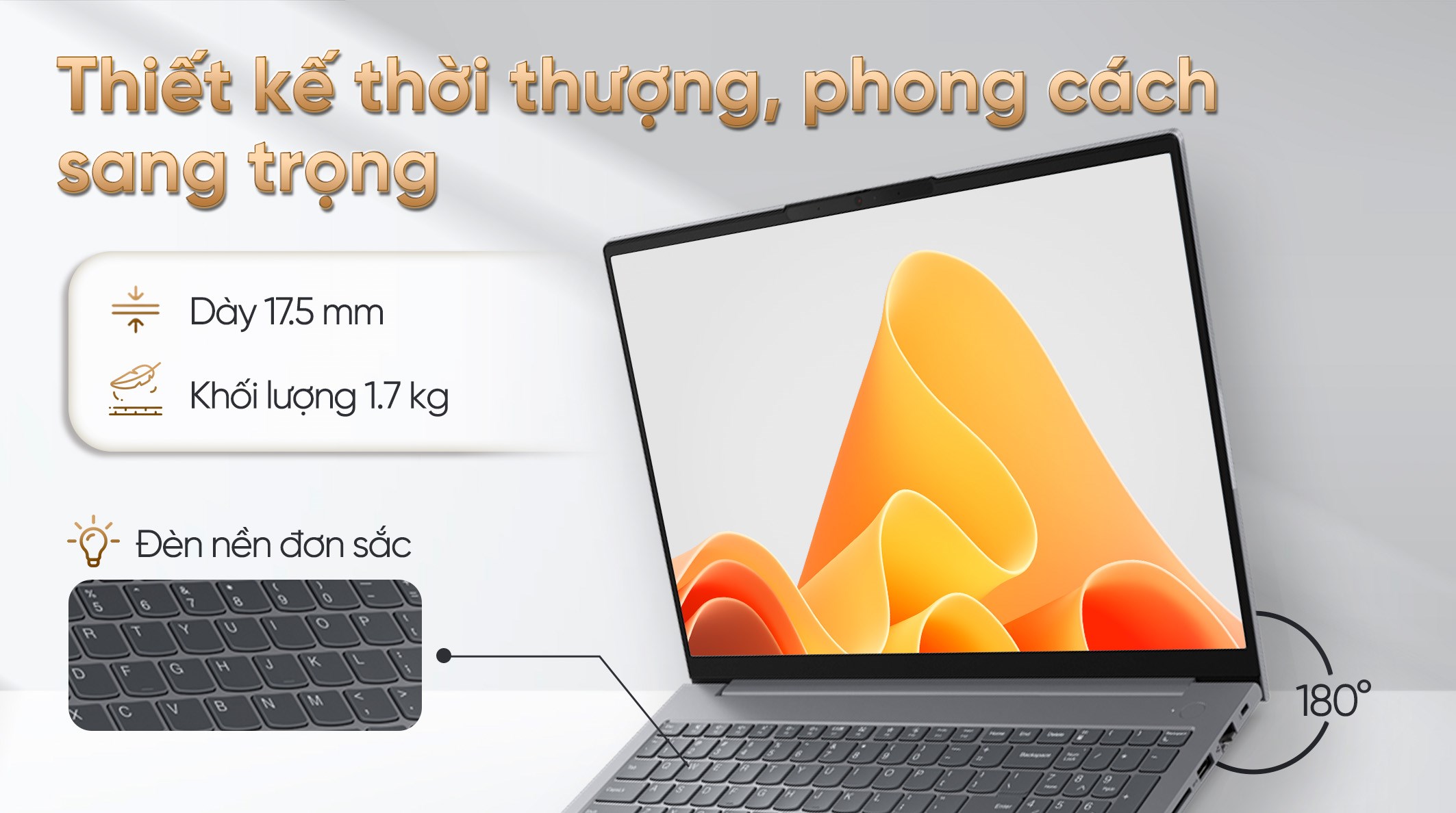 Laptop Lenovo ThinkBook 16 - 21SK006YVN (Ultra 7 255H, 32GB, 1TB, WUXGA, Win11)