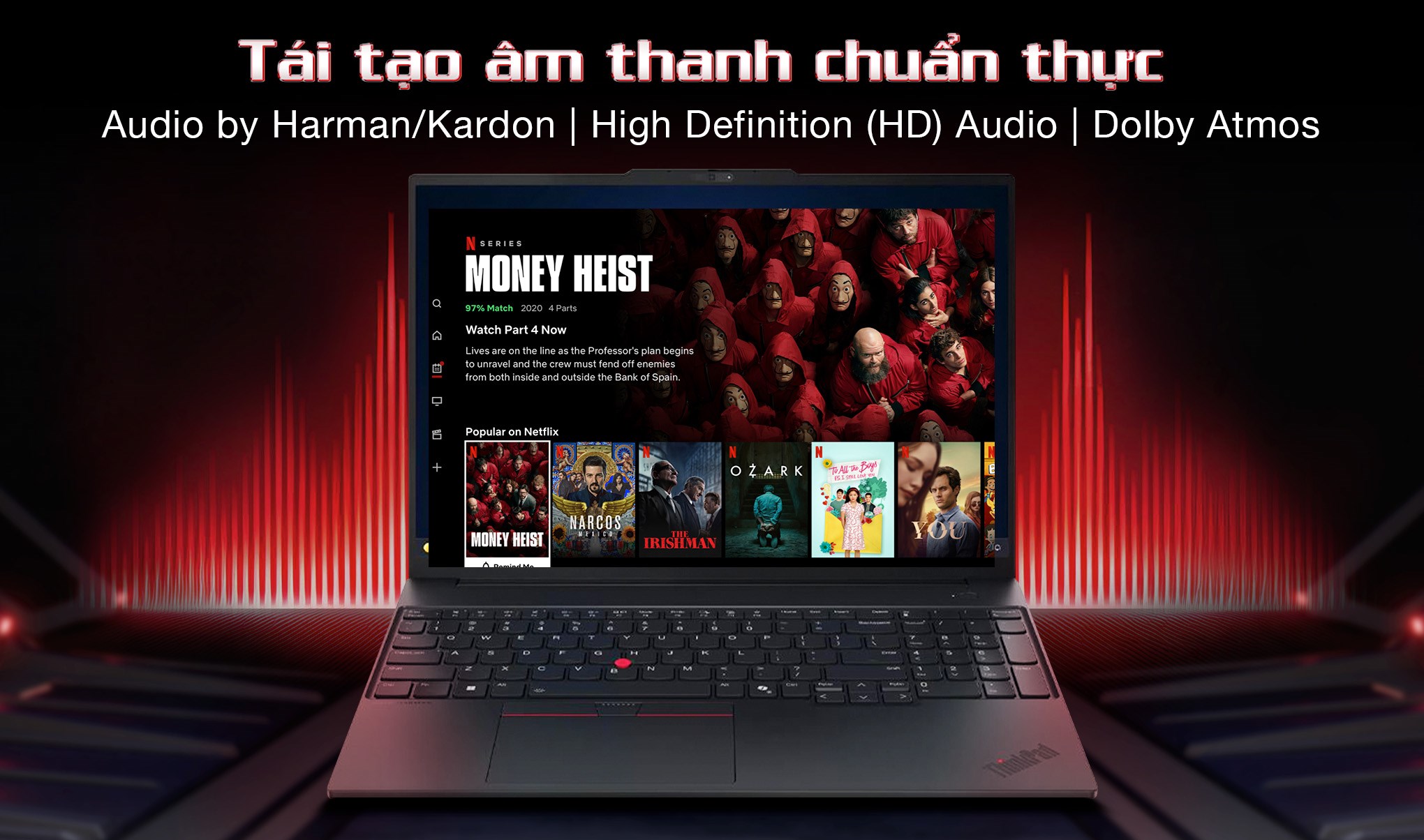 Laptop Lenovo ThinkPad E16 - 21SR002QVN (Ultra 5 225H, 32GB, 512GB, WUXGA, Win11)