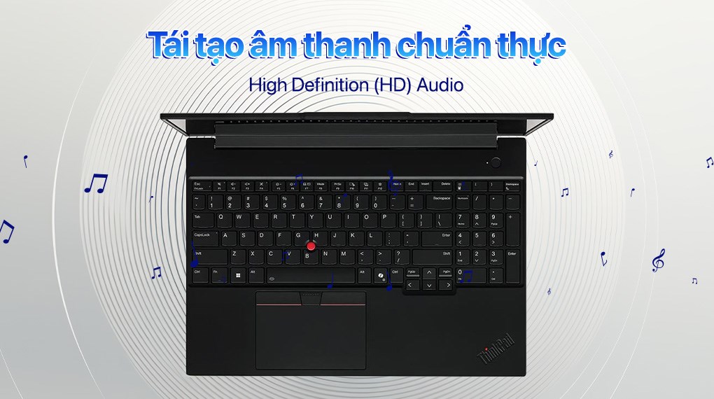 Laptop Lenovo ThinkPad E16 - 21SR002SVN (Ultra 7 255H, 32GB, 512GB, WUXGA, Win11)