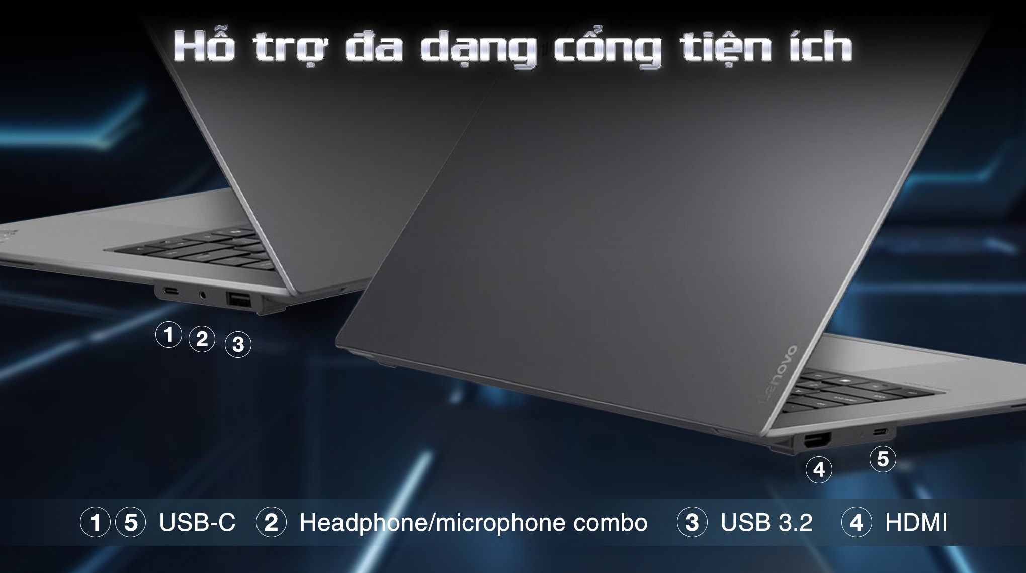 Laptop Lenovo ThinkPad X9 15 OLED - 21Q60050VN (Ultra 5 228V, 32GB, 512GB, 2.8K OLED 120Hz, Win11 Pro)