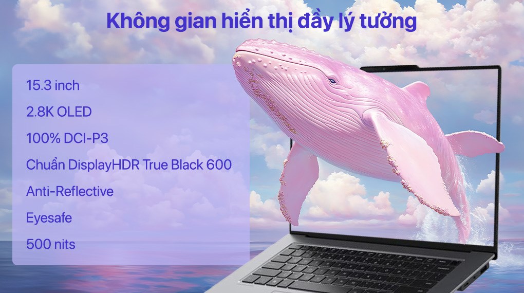 Laptop Lenovo ThinkPad X9 15 - 21Q60054VN (Ultra 7 258V, 32GB, 1TB, 2.8K OLED 120Hz, Win11 Pro)