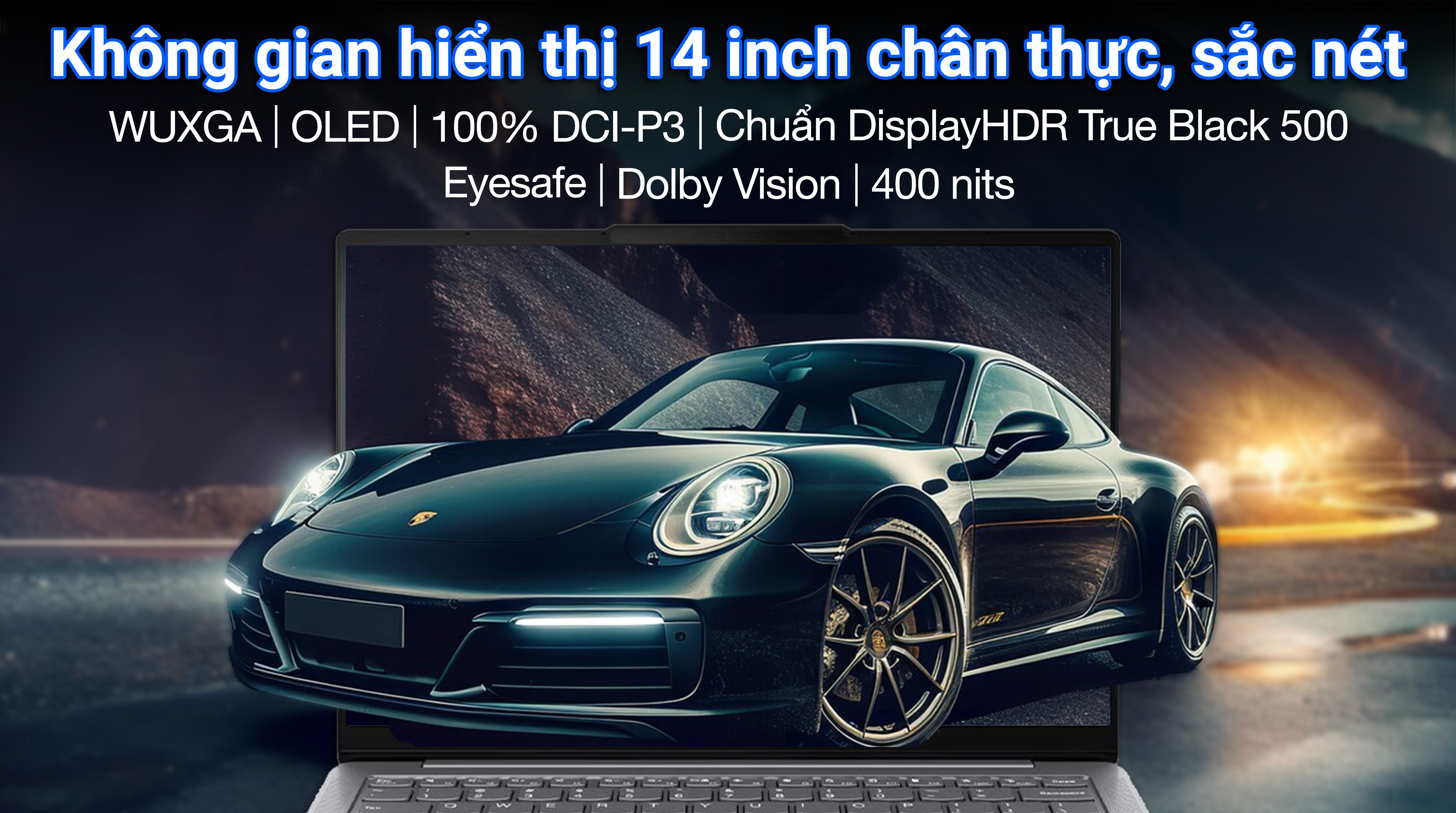 Laptop Lenovo Yoga Slim 7 OLED 14IMH9 - 83CV00AJVN (Ultra 7 155H, 32GB, 1TB, WUXGA OLED, OfficeHS+365, Win11)