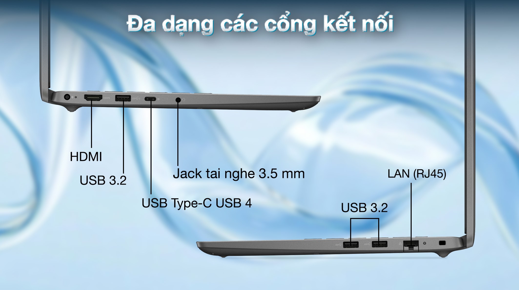 Laptop Dell Latitude 3450 - L3450-1335U-16512WN (i5 1335U, 16GB, 512GB, Full HD, Win11)