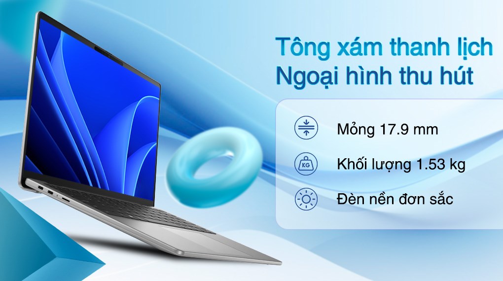 Laptop Dell Inspiron 14 5441 - 5MNK1 (X1P 64 100, 16GB, 512GB, Full HD+, OfficeH24+365, Win11)