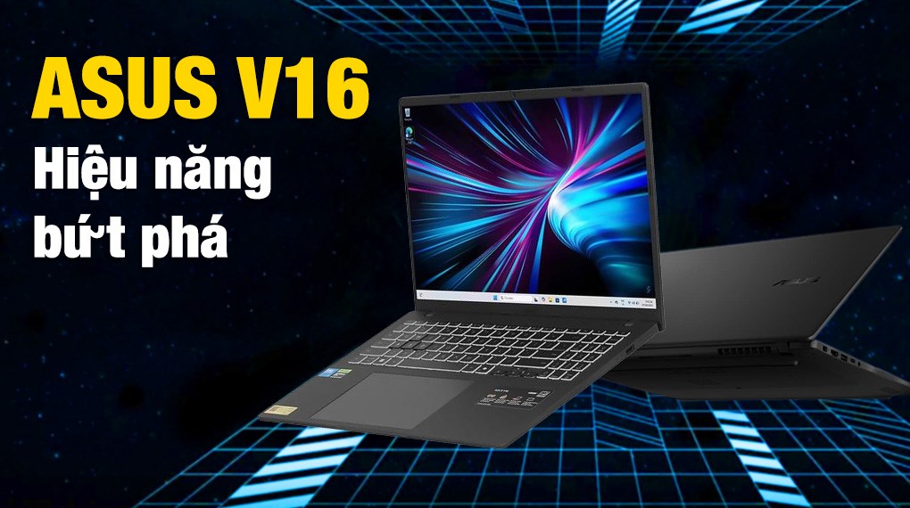 Laptop Asus Gaming V16 V3607VH - RP024W (Core 5 210H, 16GB, 512GB, RTX 5050 8GB, WUXGA 144Hz, Win11)