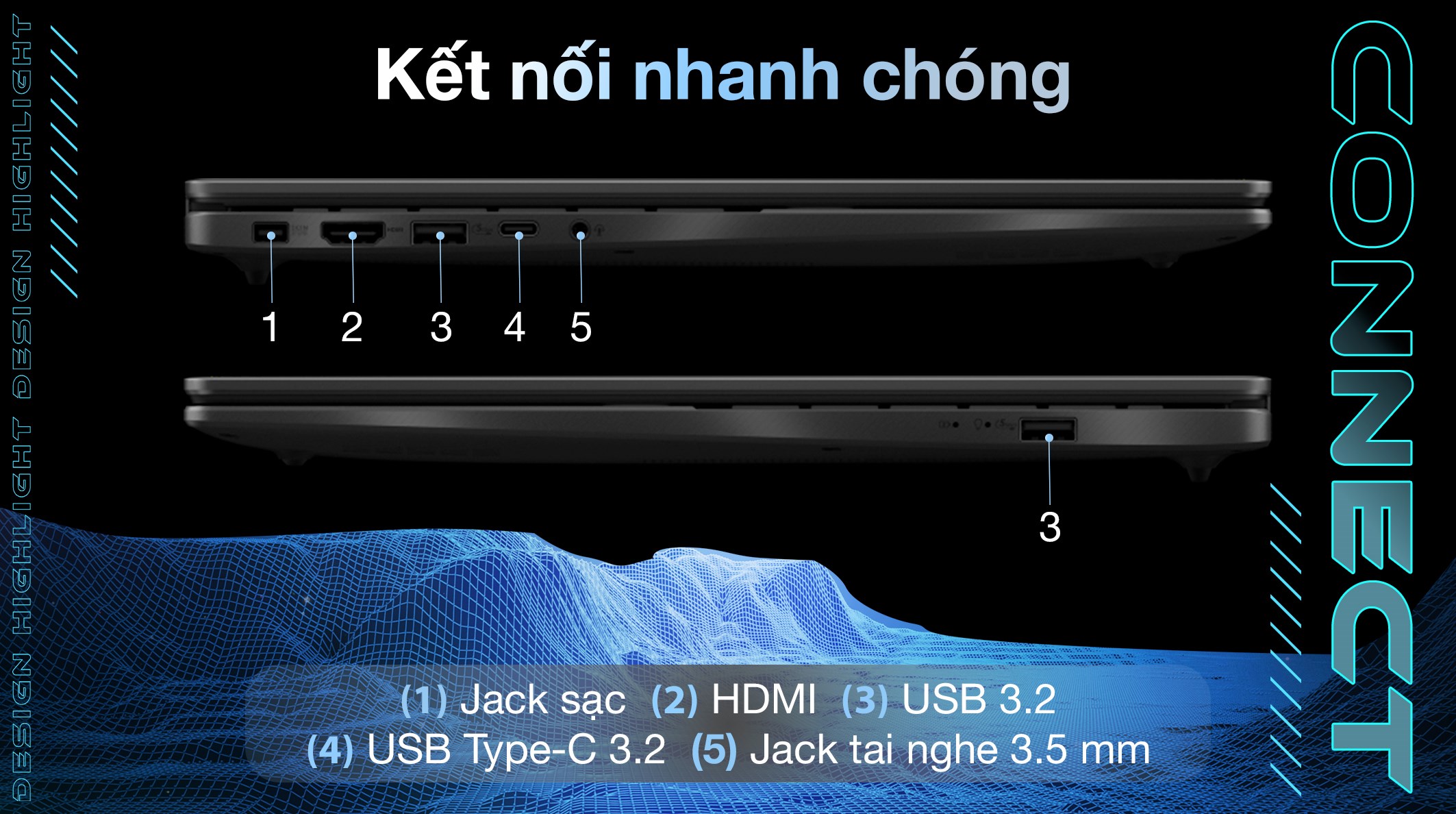 Laptop Asus Gaming V16 V3607VH - RP024W (Core 5 210H, 16GB, 512GB, RTX 5050 8GB, WUXGA 144Hz, Win11)