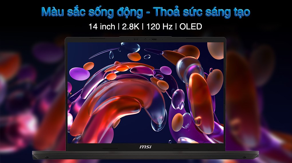 Laptop MSI Venture A14 AI+ A3HMG - 004VN (R5 AI 340, 16GB, 512GB, 2.8K OLED 120Hz, Win11)