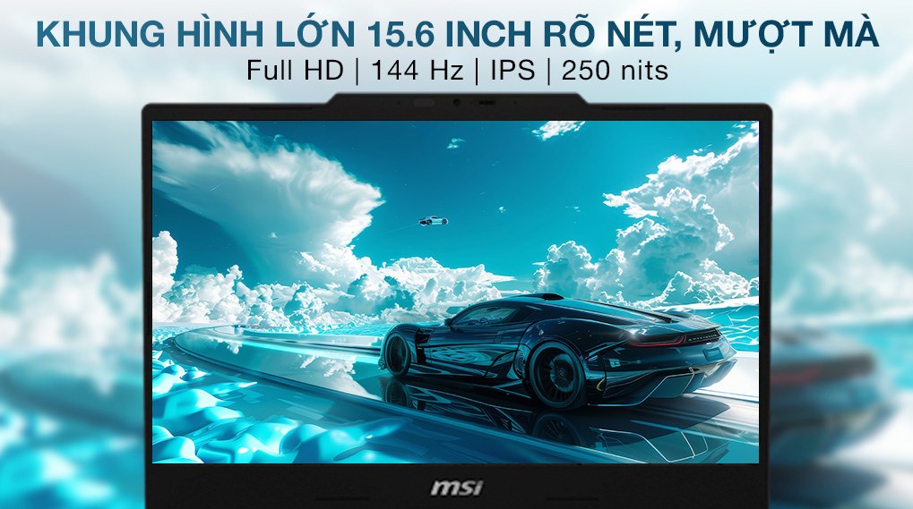 Laptop MSI Venture A15 AI A2HMG - 003VN (R7 260, 16GB, 512GB, Full HD 144Hz, Win11)