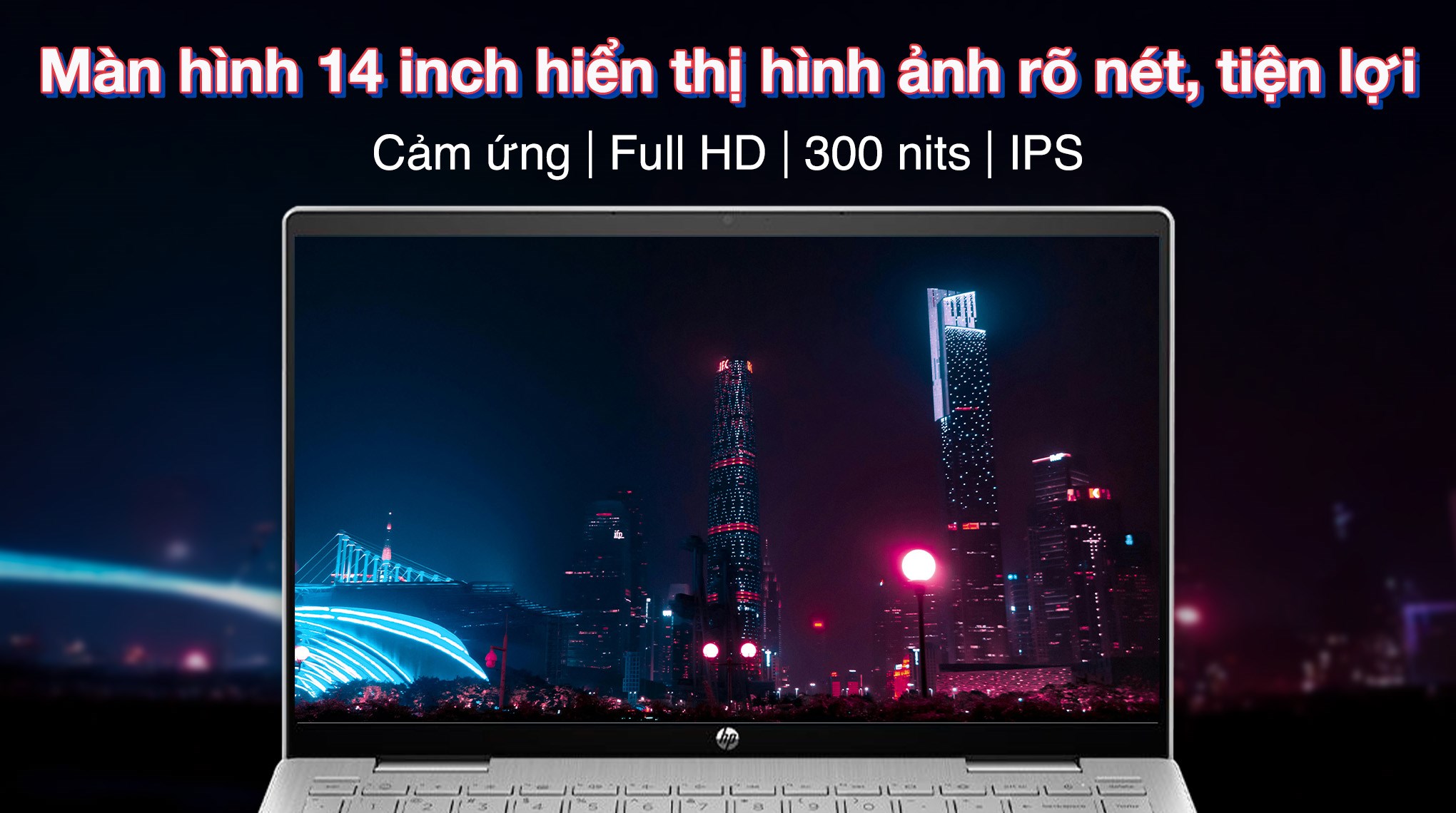 Laptop HP Pavilion X360 14 ek2013TU - 9Z2V4PA (Core 7 150U, 16GB, 512GB, Full HD, Cảm ứng, Win11)