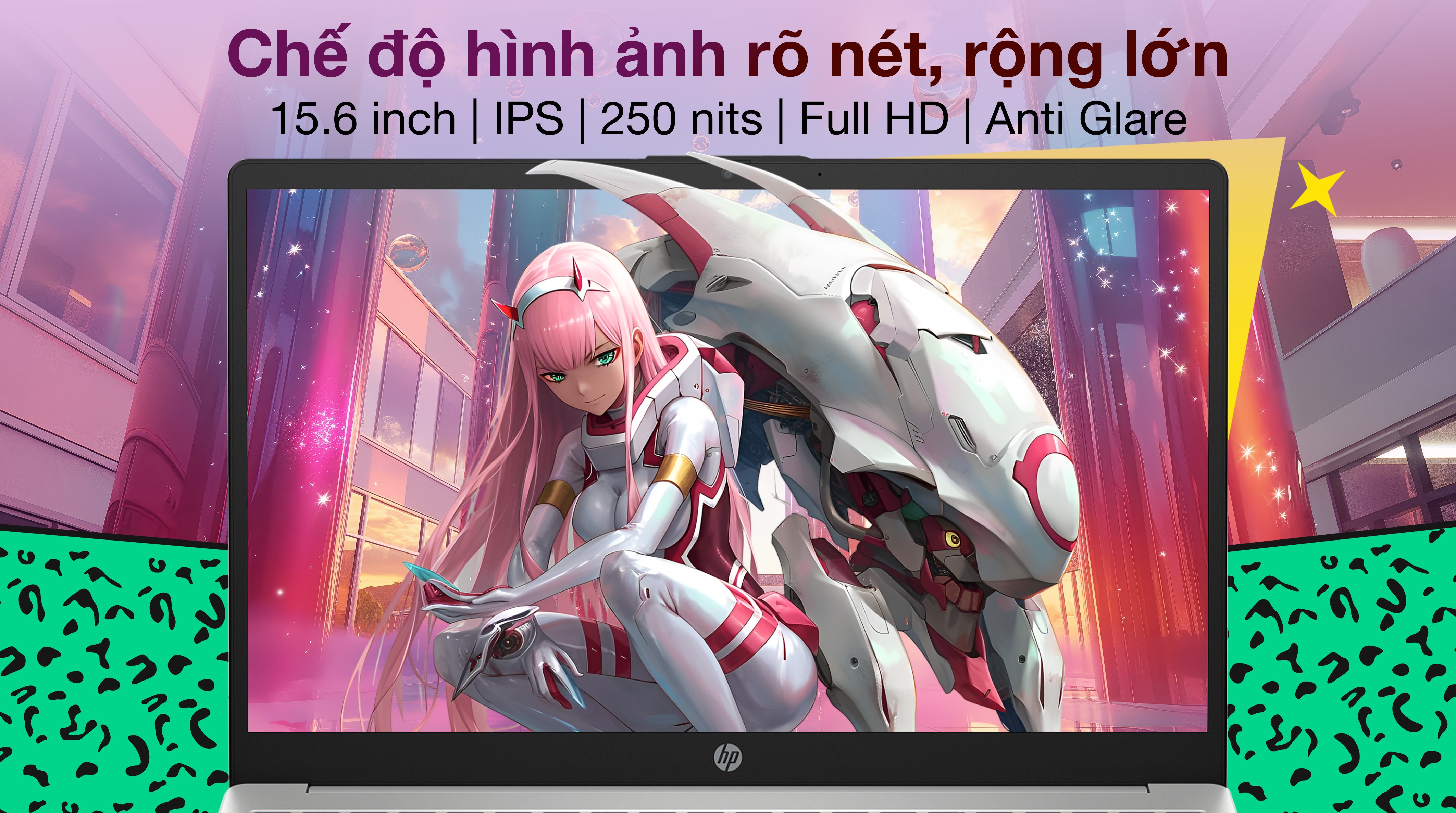 Laptop HP 15 fd0235TU - 9Q970PA (i5 1334U, 16GB, 512GB, Full HD, Win11)