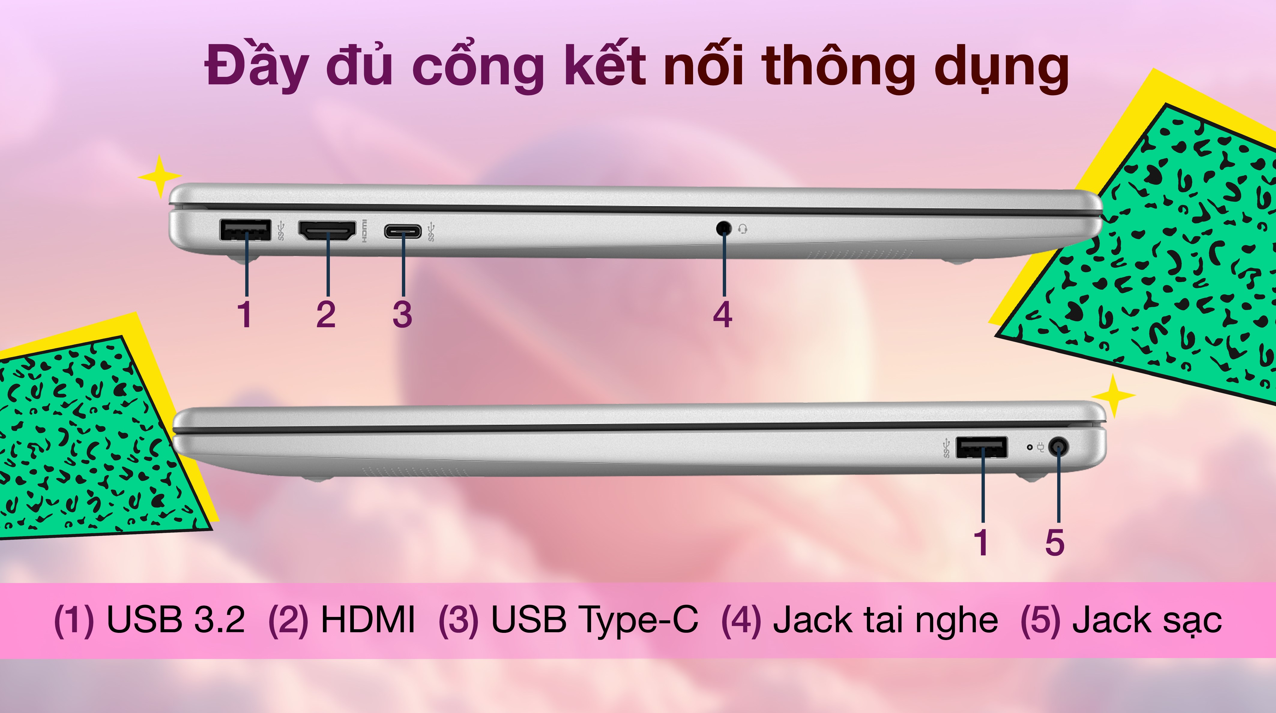 Laptop HP 15 fd0235TU - 9Q970PA (i5 1334U, 16GB, 512GB, Full HD, Win11)