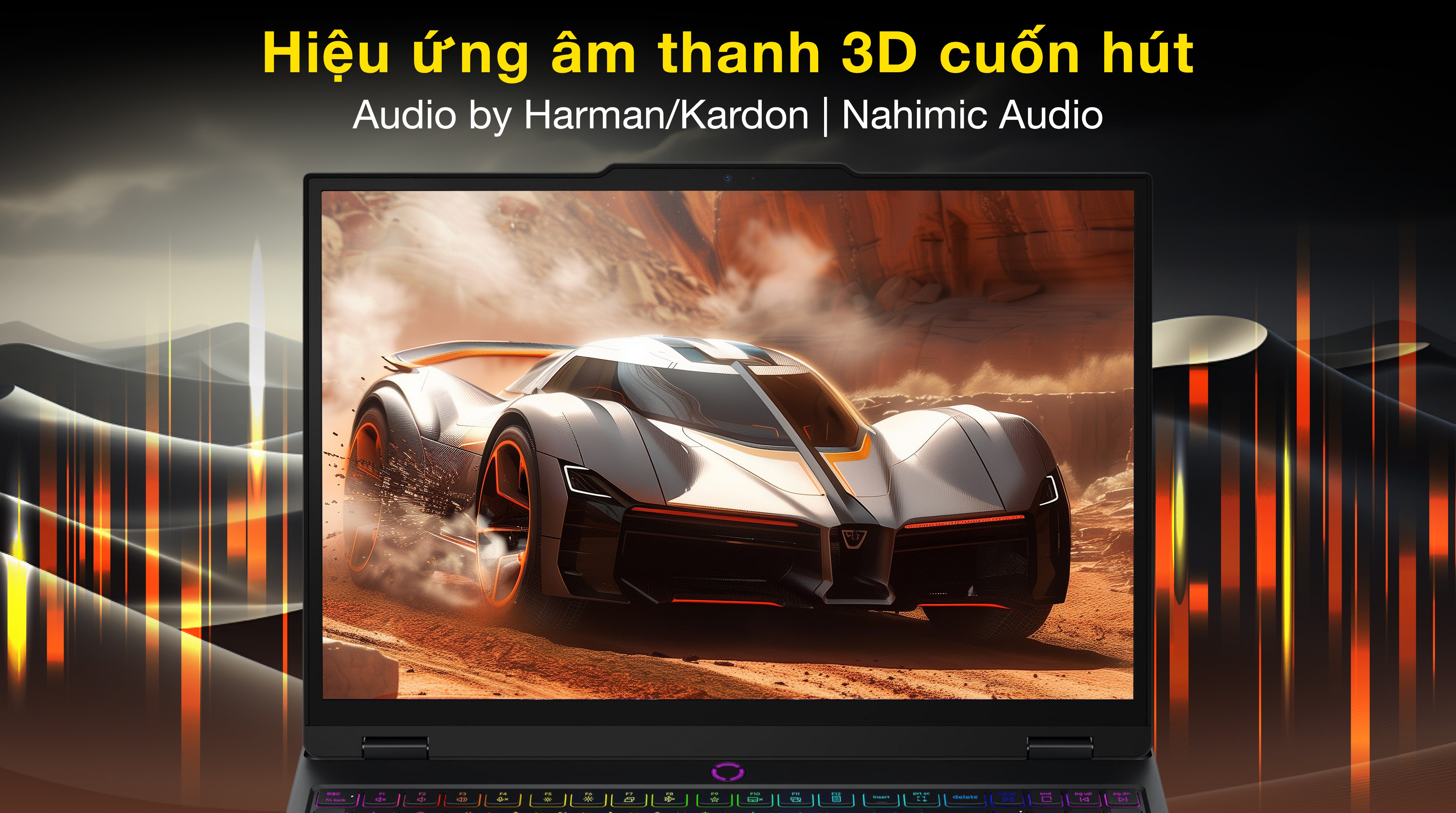 Laptop Lenovo Gaming Legion 5 15IRX10 - 83LY00A7VN (i7 14700HX, 16GB, 512GB, RTX 5050 8GB, WQXGA OLED 165Hz, OfficeH24, Win11)