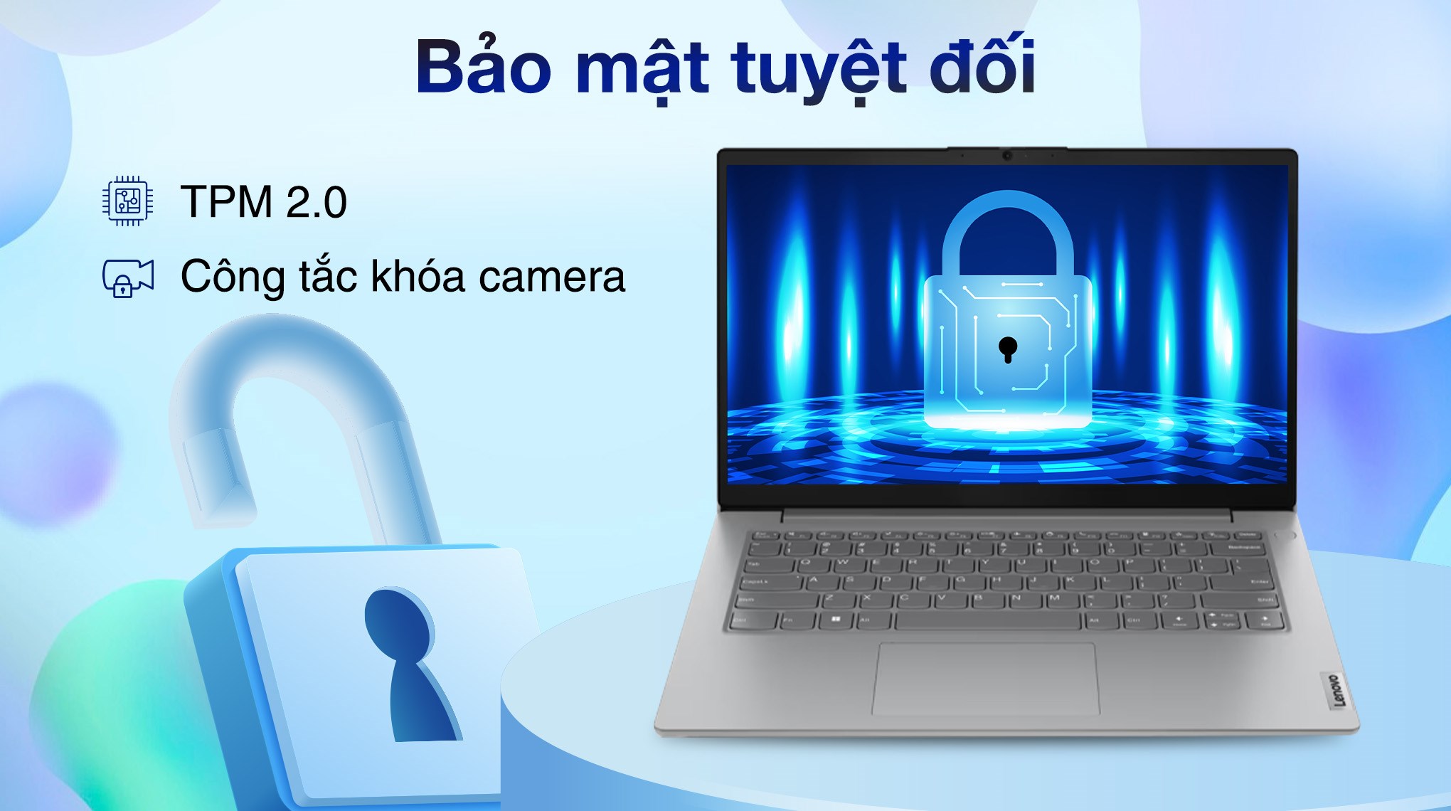 Laptop Lenovo V14 G4 AMN - 82YT00YNVN (R5 7520U, 16GB, 512GB, Full HD, Win11)