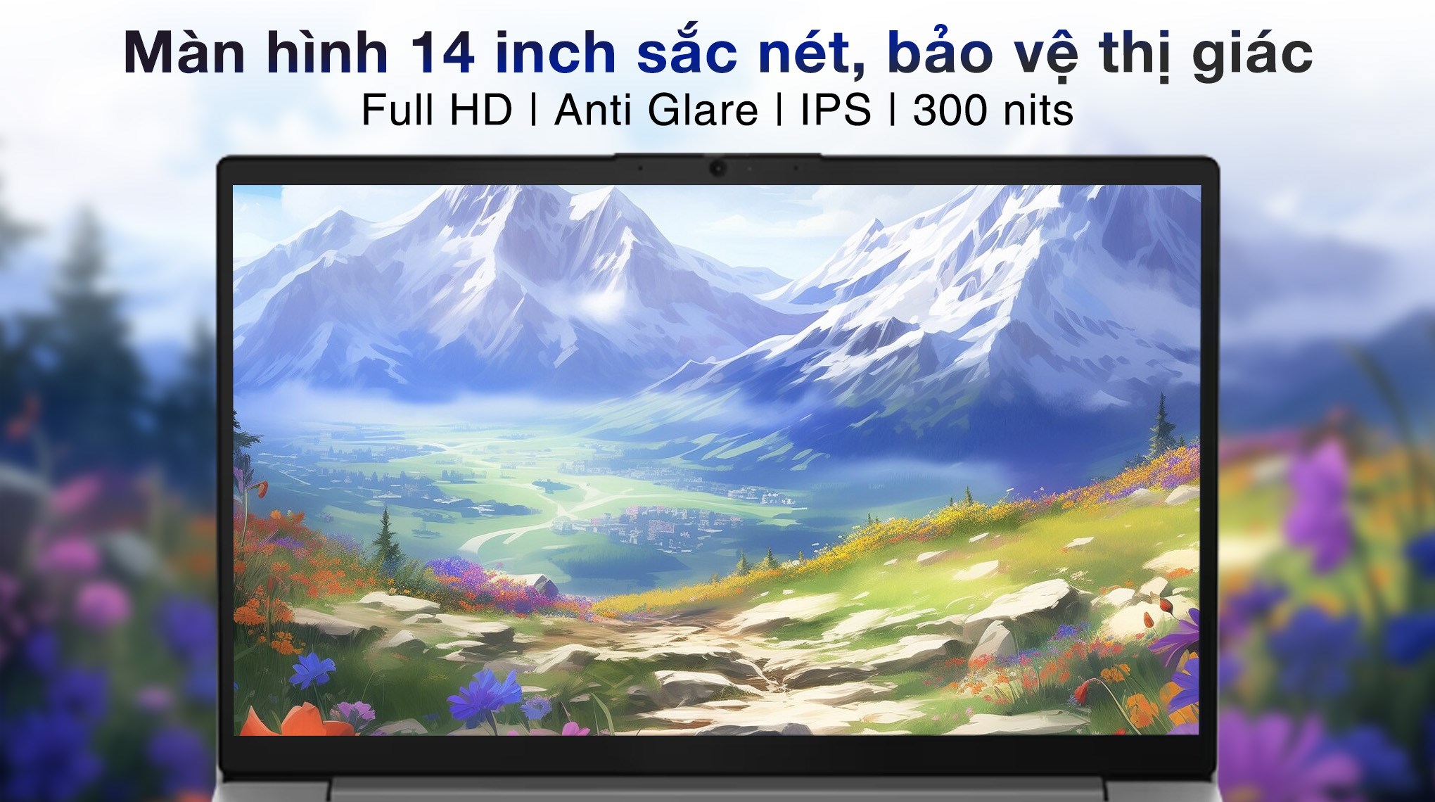 Laptop Lenovo V14 G4 AMN - 82YT00YNVN (R5 7520U, 16GB, 512GB, Full HD, Win11)