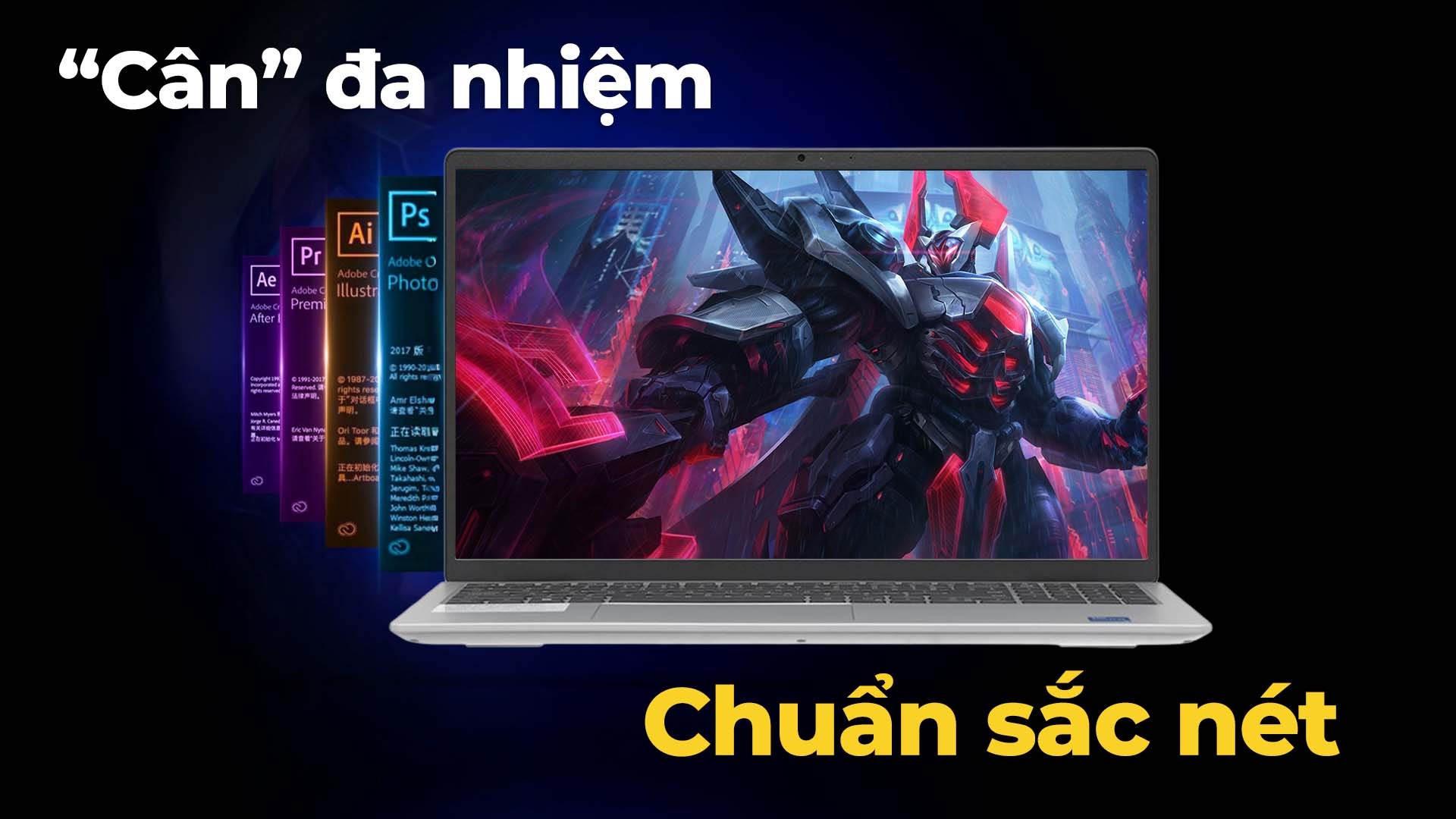 Laptop Dell 15 DC15250 - DC5I5357W1 (i5 1334U, 16GB, 512GB, Full HD 120Hz, OfficeH24+365, Win11)