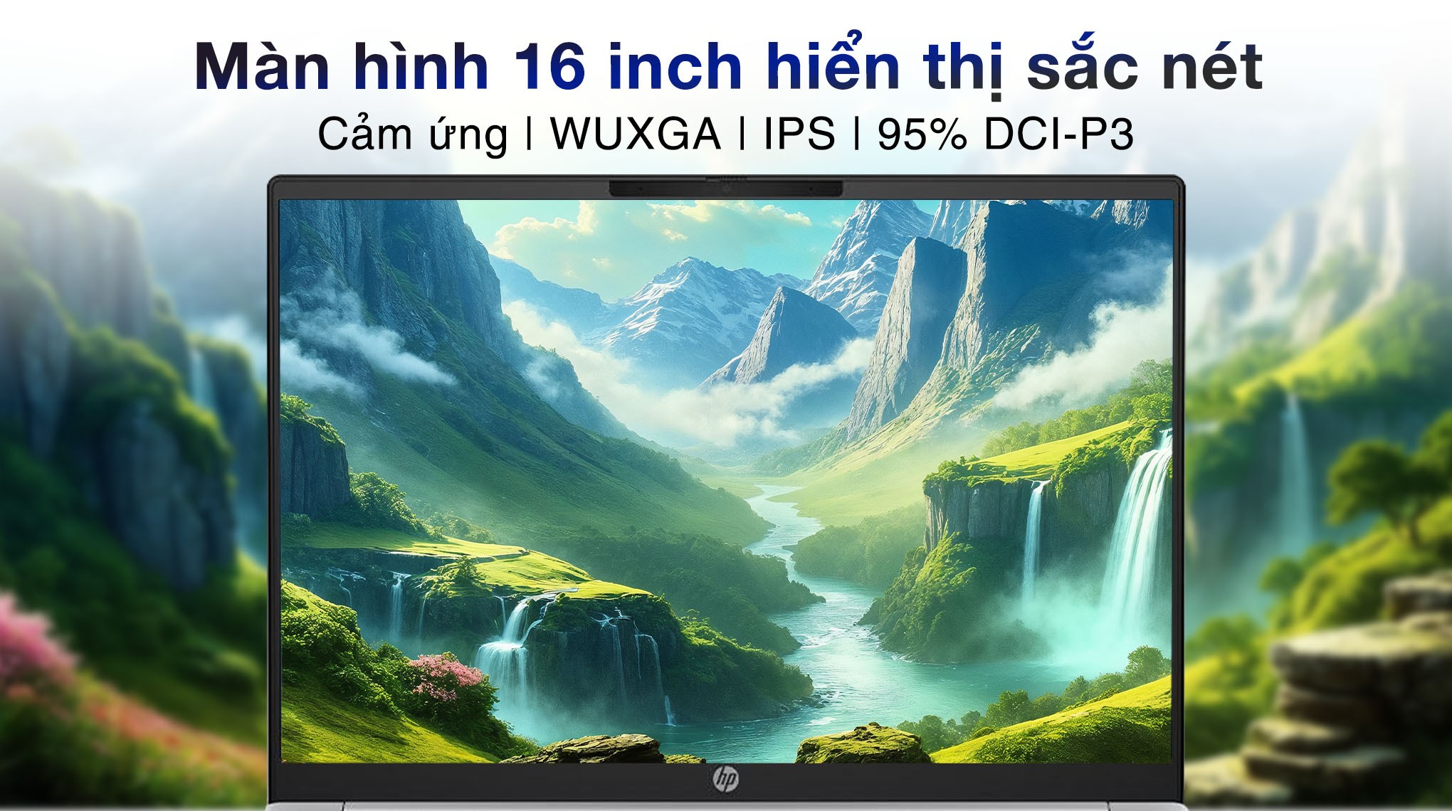 Laptop HP OmniBook 5 AI 16 af1046TU - BZ7Q8PA (Ultra 5 225U, 16GB, 512GB, WUXGA, Cảm ứng, OfficeH24, Win11)