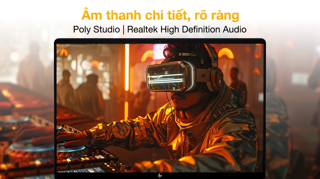 Laptop HP OmniBook UF 14 fh0097TU - BZ7S3PA (Ultra 7 258V, 32GB, 1TB, 2.8K OLED 120Hz, Cảm ứng, OfficeH24, Win11)