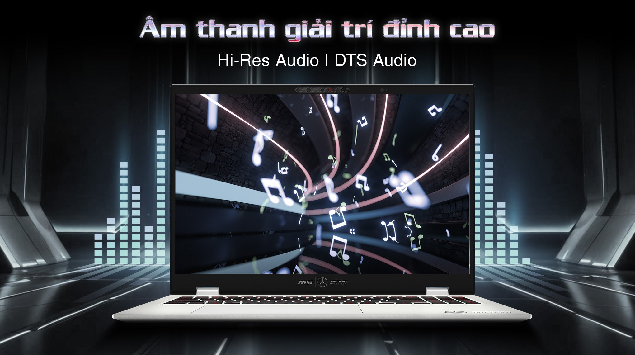 Laptop MSI Prestige 16 AI+ Mercedes AMG B2VMG - 088VN (Ultra 9 288V, 32GB, 2TB, UHD+ OLED, Win 11)