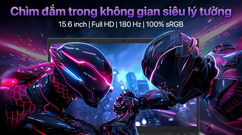 Laptop Acer Gaming Nitro V 15 ProPanel ANV15 41 R7CR - NH.QPESV.003 (R5 7535HS, 16GB, 512GB, RTX 4050 6GB, Full HD 180Hz, Win11)