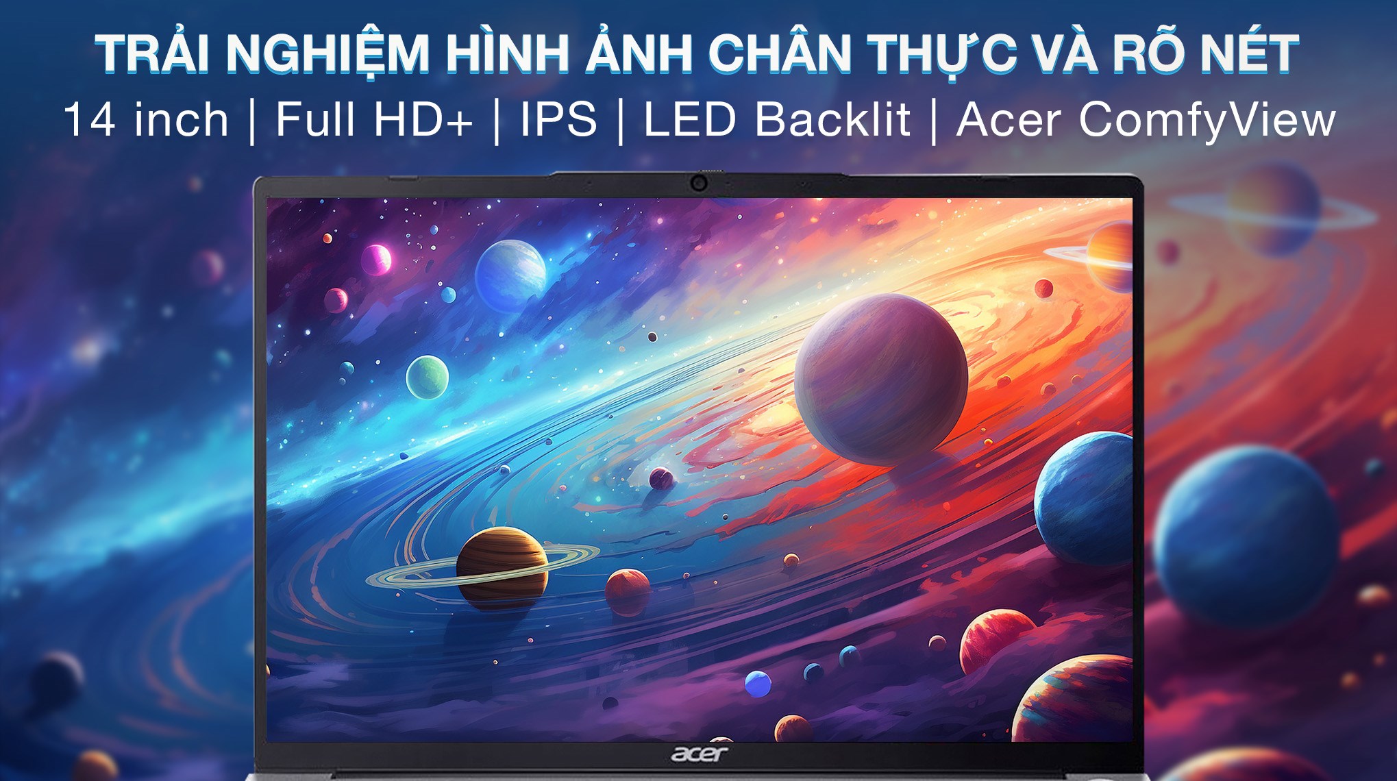 Laptop Acer Aspire Lite 14 AL14 71M 52GQ - NX.J4ASV.001 (i5 12500H, 16GB, 512GB, Full HD+, Win11)