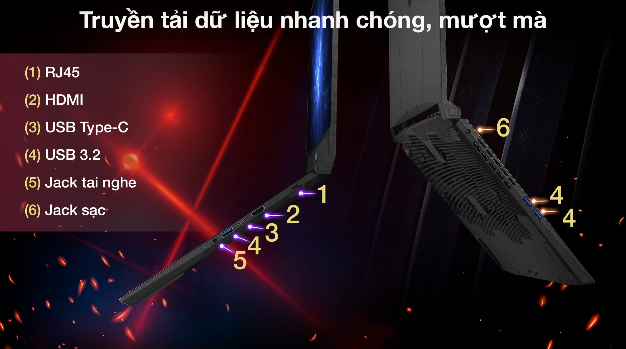 Laptop MSI Gaming Katana 15 HX B14WFK - 025VN (i7 14650HX, 16GB, 512GB, RTX5060 8GB, QHD 165Hz, Win11)