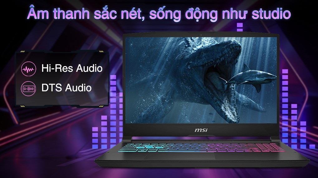 Laptop MSI Gaming Katana 15 HX B14WEK - 027VN (i7 14650HX, 32GB, 512GB, RTX5050 8GB, QHD 165Hz, Win11)