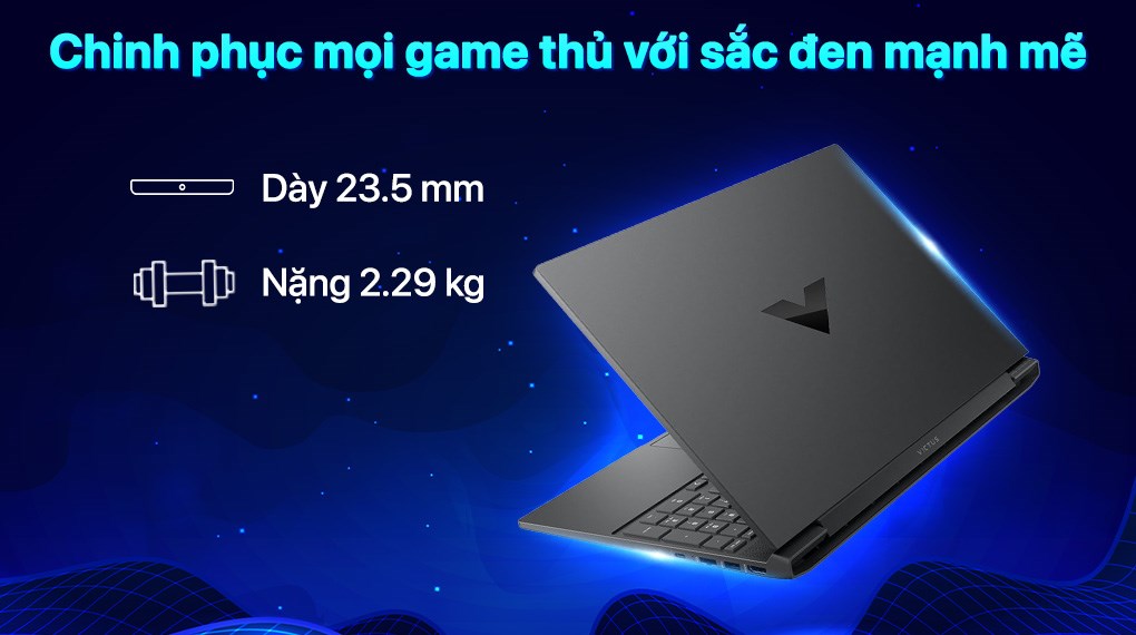 Laptop HP Gaming VICTUS 15 fb3116AX - BX8U4PA (R7 7445HS, 16GB, 512GB, RTX3050 6GB, Full HD 144Hz, Win11)