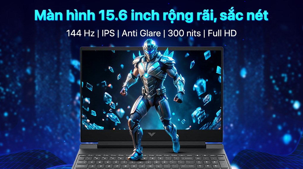 Laptop HP Gaming VICTUS 15 fb3116AX - BX8U4PA (R7 7445HS, 16GB, 512GB, RTX3050 6GB, Full HD 144Hz, Win11)