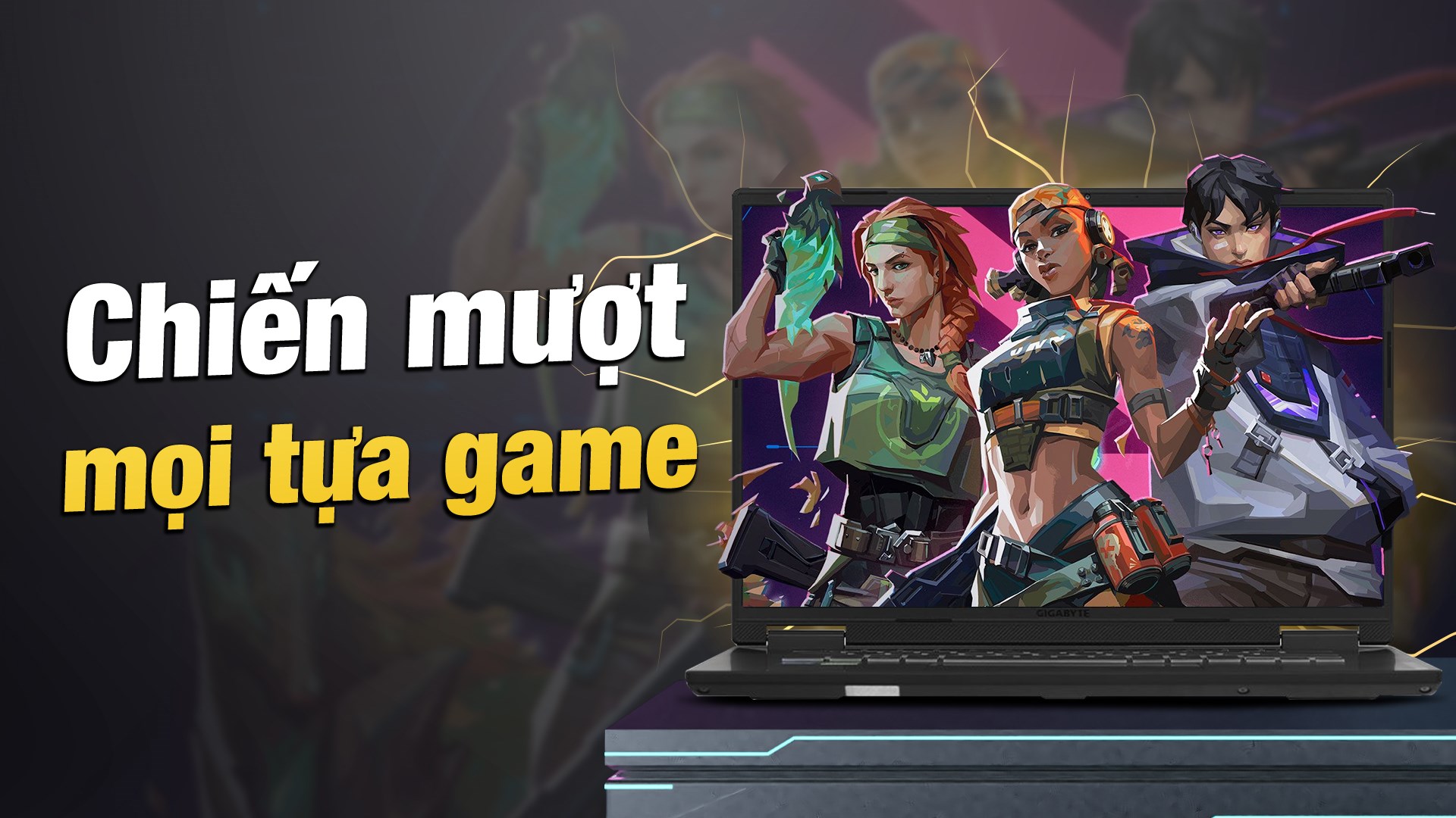 Laptop GIGABYTE Gaming A16 GA6H - GAMING-A16-CVHI3VN893SH (i7 13620H, 16GB, 512GB, RTX5060 8GB, WUXGA 165Hz, Win11)