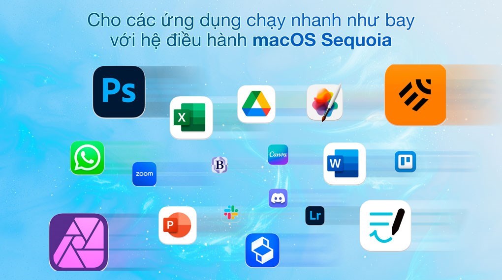 Laptop MacBook Air 13 inch M4 16GB/256GB Sạc 70W