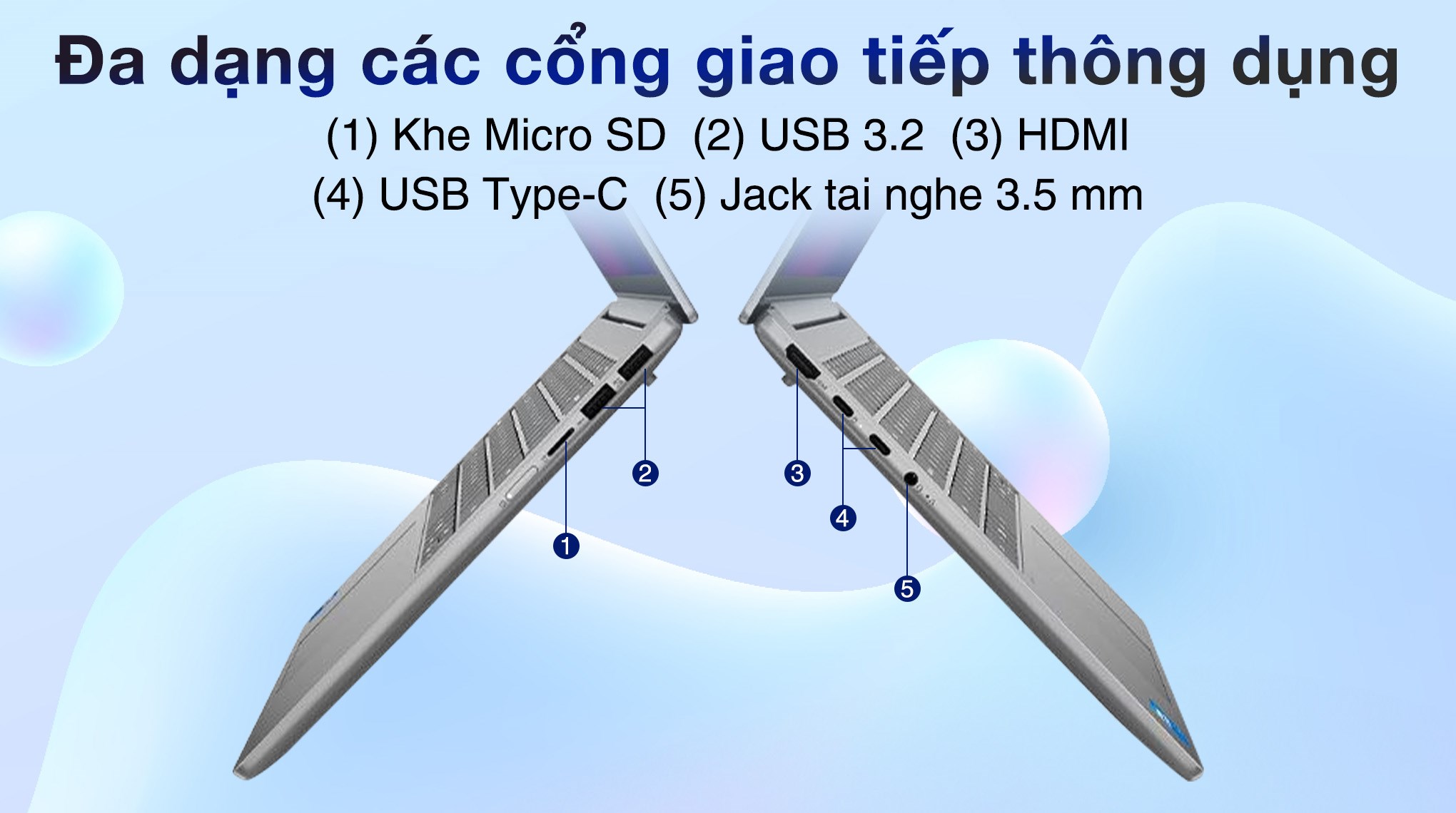 Laptop Lenovo IdeaPad Slim 5 OLED 14IAH10 - 83NC001WVN (Ultra 7 255H, 32GB, 512GB, WUXGA OLED, Win11)