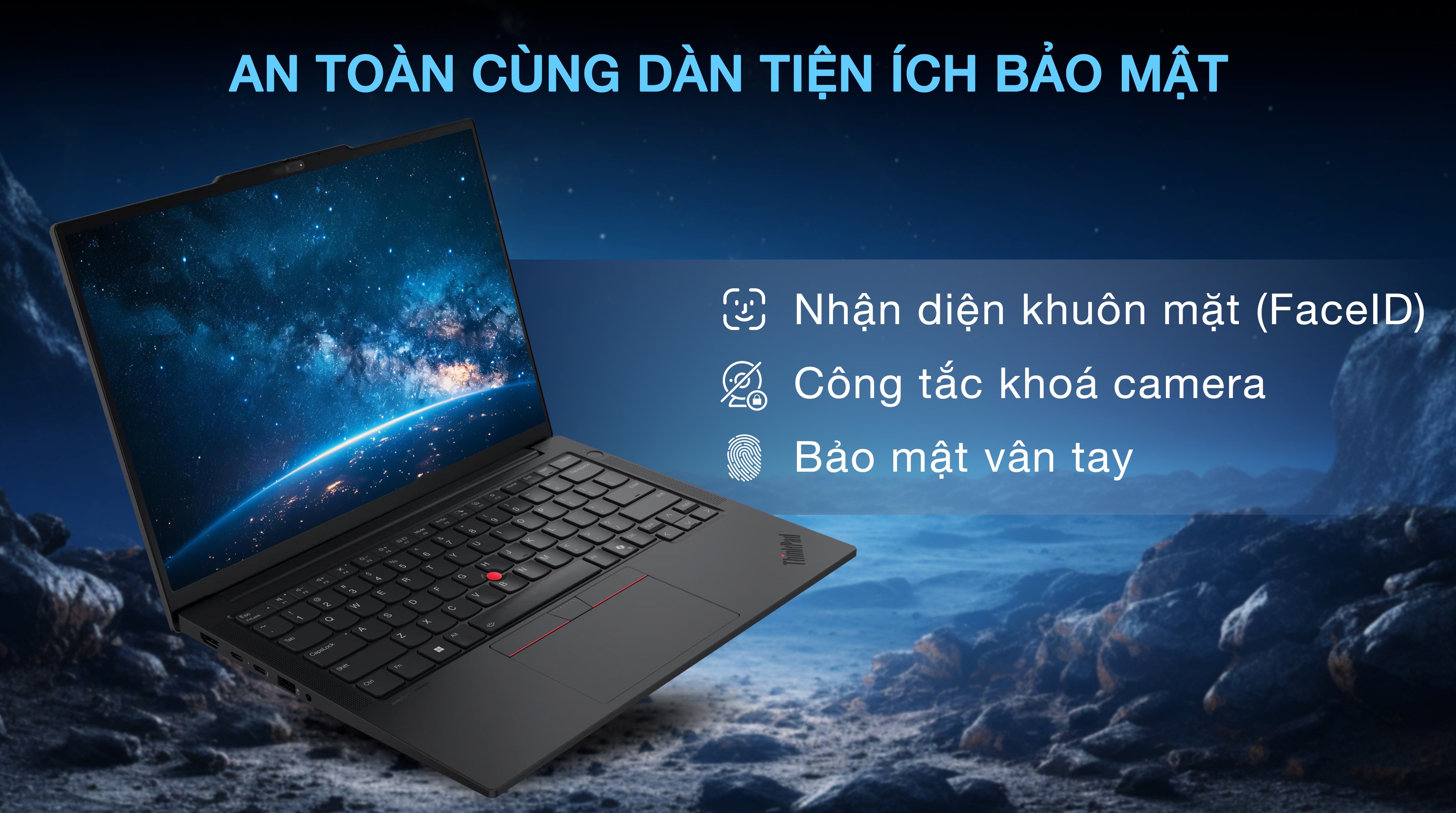 Laptop Lenovo ThinkPad E14 Gen 7 - 21SX005QVN (Ultra 5 225U, 32GB, 1TB, WUXGA, Win11)