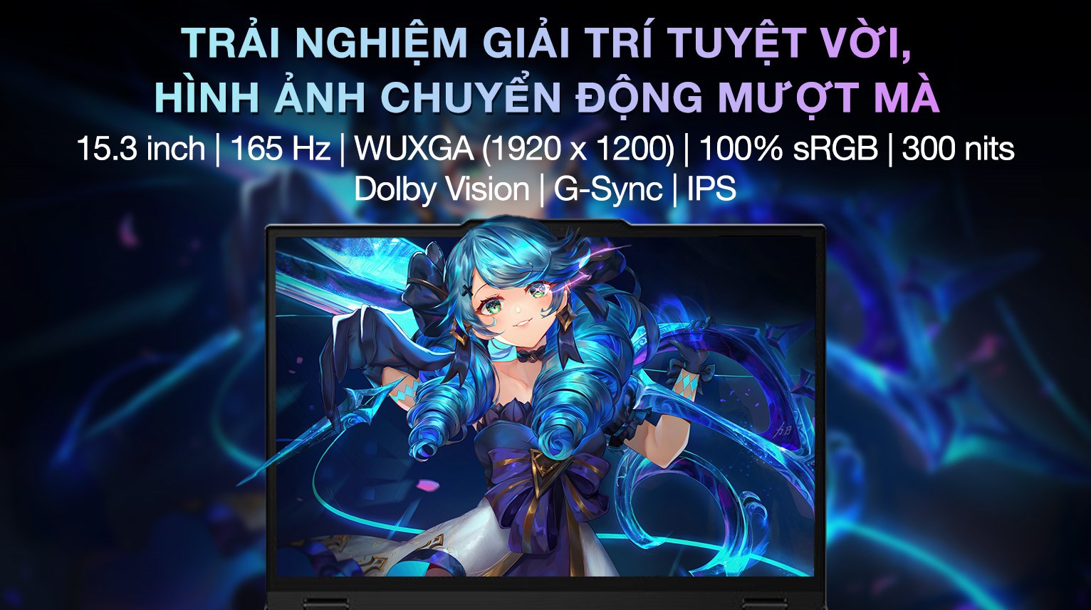 Laptop Lenovo Gaming Legion 5 15IRX10 - 83LY00HQVN (i7 13650HX, 16GB, 512GB, RTX 5060 8GB, WUXGA 165Hz, OfficeH24, Win11)