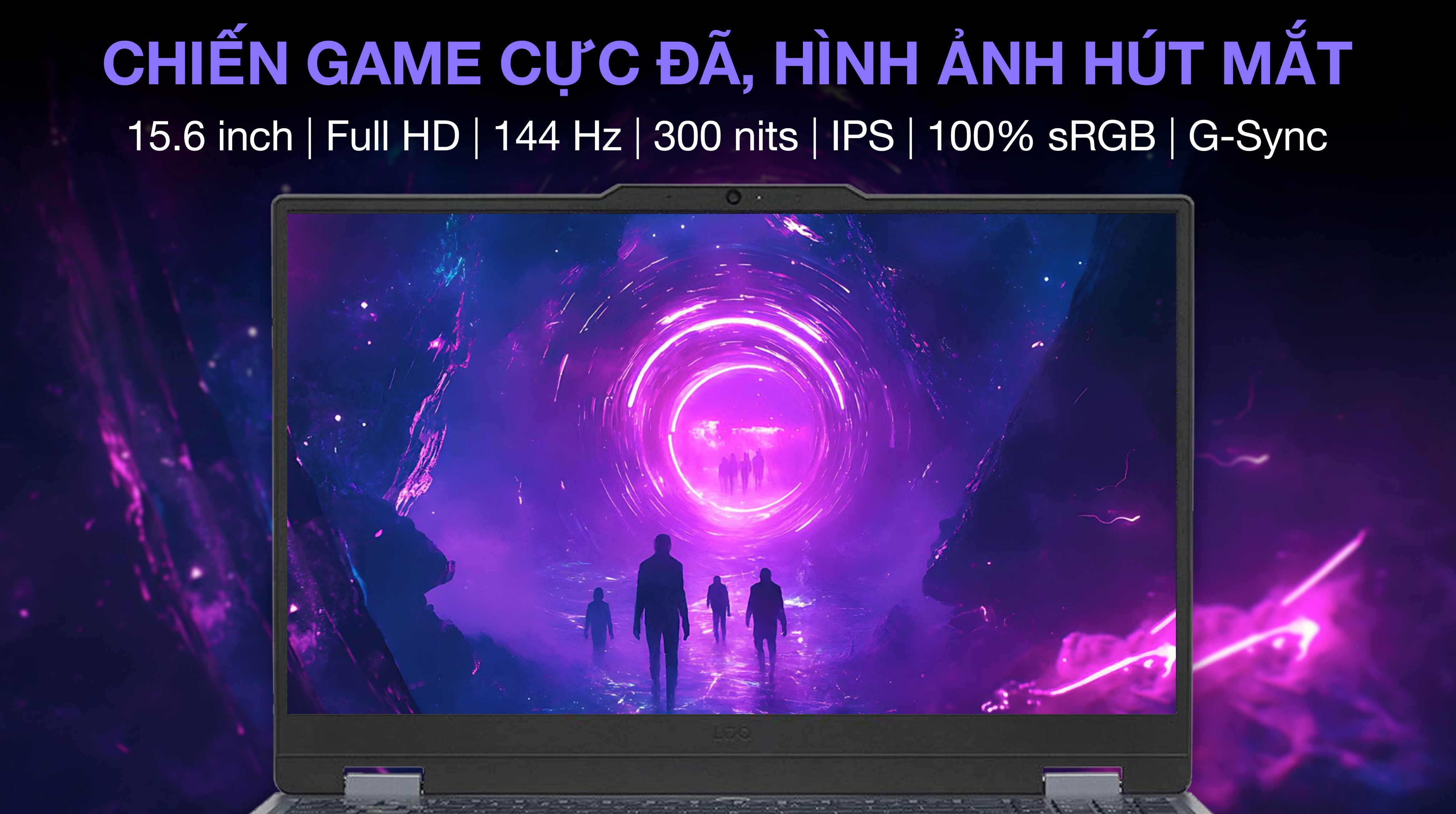 Laptop Lenovo Gaming LOQ 15IRX9 - 83DV01AMVN (i7 13650HX, 16GB, 1TB, RTX 4050 6GB, Full HD 144Hz, Win11)