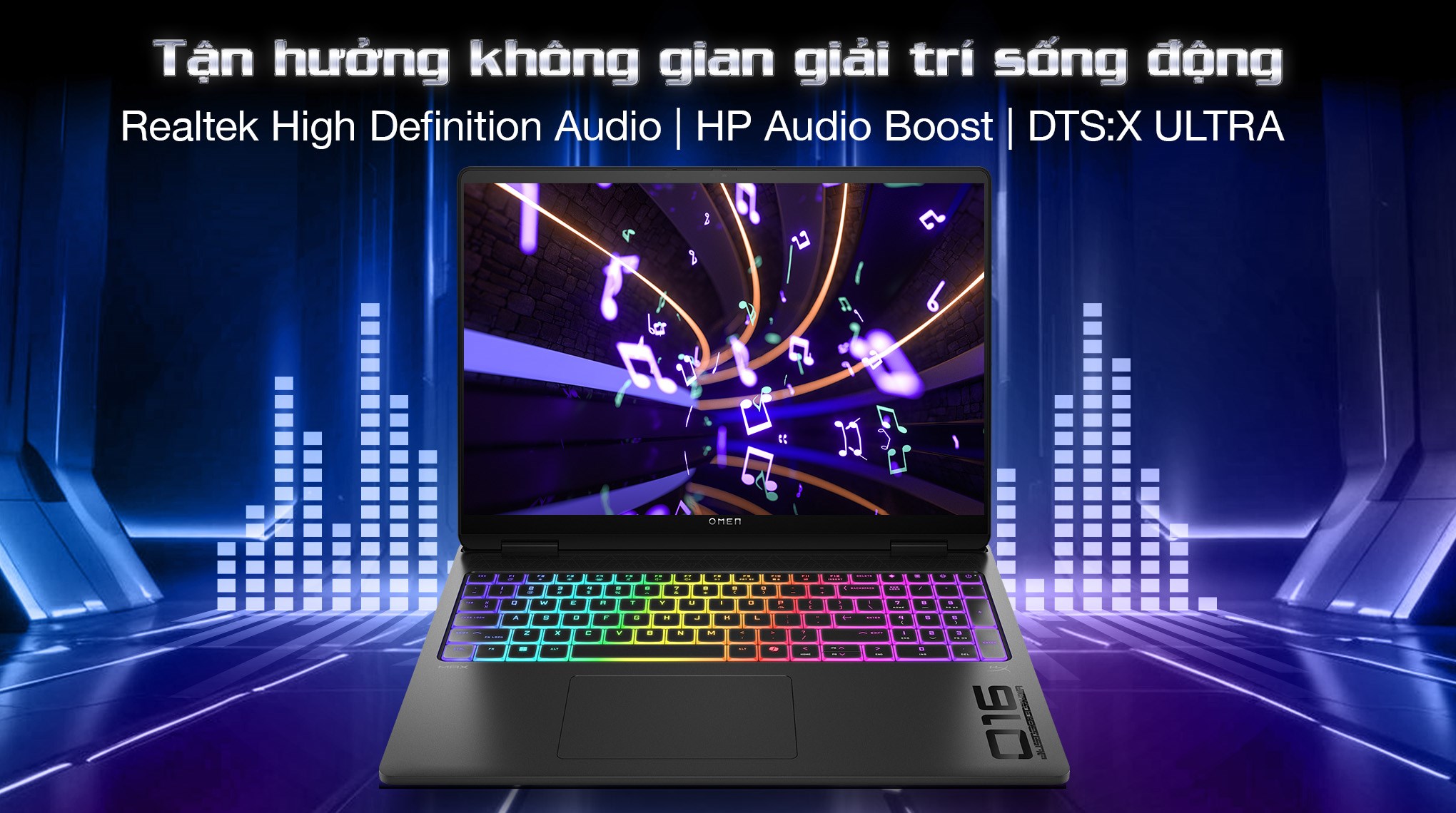 Laptop HP Gaming OMEN Max 16 ah0212TX - C1WR1PA (Ultra 9 275HX, 64GB, 2TB, RTX 5090 24GB, WQXGA OLED 240Hz, OfficeH24, Win11)