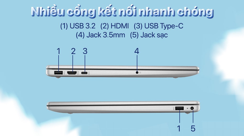Laptop HP 15 fr0036TU - BZ7U2PA (i5 13420H, 16GB, 512GB, Full HD, Win11)